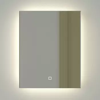 Зеркало Defesto Glow DF 2501S 40х50 с LED-подсветкой, 4 500 K, сенсорный выключатель
