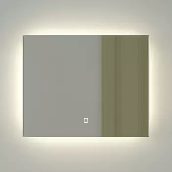 Зеркало Defesto Glow DF 2501SH 50х40 с LED-подсветкой, 4 500 K, сенсорный выключатель