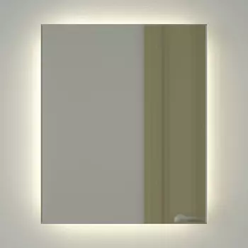 Зеркало Defesto Glow DF 2503 50х60 с LED-подсветкой, 4 500 K, без выключателя