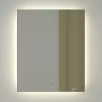 Зеркало Defesto Glow DF 2503S 50х60 с LED-подсветкой, 4 500 K, сенсорный выключатель