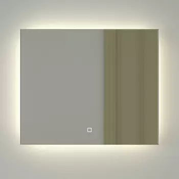 Зеркало Defesto Glow DF 2503SH 60х50 с LED-подсветкой, 4 500 K, сенсорный выключатель