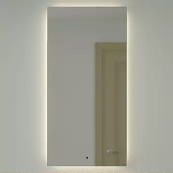 Зеркало Defesto Glow DF 2508R 60х120 с LED-подсветкой, 4 500 K, инфракрасный выключатель