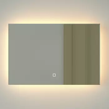 Зеркало Defesto Glow DF 2512SH 60х40 с LED-подсветкой, 3000 K, сенсорный выключатель