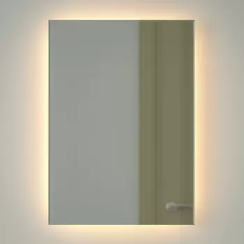 Зеркало Defesto Glow DF 2514 50х70 с LED-подсветкой, 3000 K, без выключателя