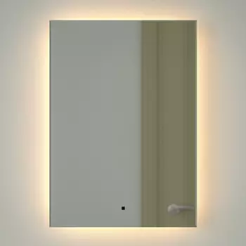 Зеркало Defesto Glow DF 2514R 50х70 с LED-подсветкой, 3000 K, инфракрасный выключатель
