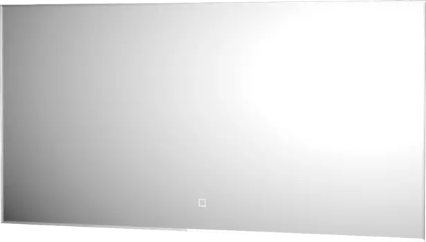 Зеркало Defesto Glow DF 2515SH 100х50 с LED-подсветкой, 3000 K, сенсорный выключатель