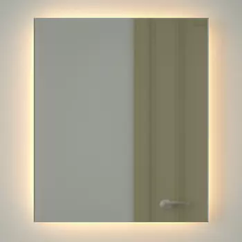 Зеркало Defesto Glow DF 2516 60х70 с LED-подсветкой, 3000 K, без выключателя