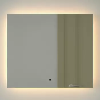 Зеркало Defesto Glow DF 2516RH 70х60 с LED-подсветкой, 3000 K, инфракрасный выключатель