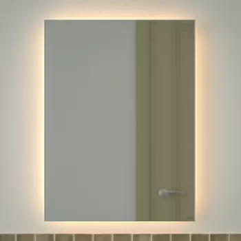Зеркало Defesto Glow DF 2517 60х80 с LED-подсветкой, 3000 K, без выключателя