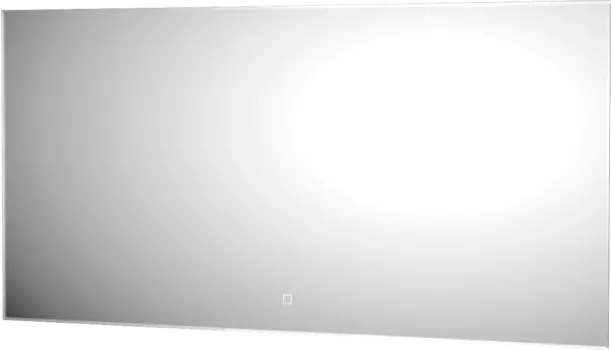 Зеркало Defesto Glow DF 2518SH 120х60 с LED-подсветкой, 3000 K, сенсорный выключатель