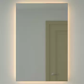Зеркало Defesto Glow DF 2520 80х120 с LED-подсветкой, 3000 K, без выключателя