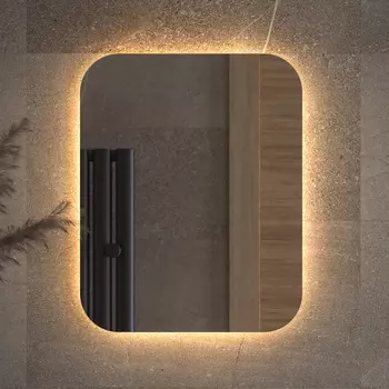 Зеркало Defesto Opti DF2811 40х50 с LED-подсветкой, 3000К