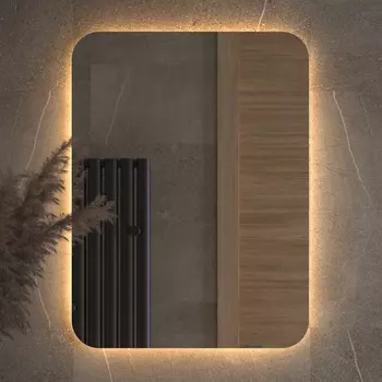 Зеркало Defesto Opti DF2817 60х80 с LED-подсветкой, 3000К