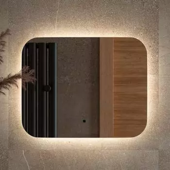 Зеркало Defesto Opti DF 2801RH 50х40 с LED-подсветкой, 4500К, инфракрасный выключатель