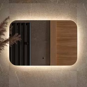 Зеркало Defesto Opti DF 2802RH 60х40 с LED-подсветкой, 4500К, инфракрасный выключатель