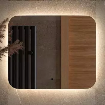 Зеркало Defesto Opti DF 2803RH 60х50 с LED-подсветкой, 4500К, инфракрасный выключатель