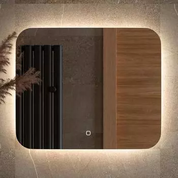 Зеркало Defesto Opti DF 2803SH 60х50 с LED-подсветкой, 4500К, сенсорный выключатель