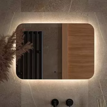 Зеркало Defesto Opti DF 2804RH 70х50 с LED-подсветкой, 4500К, инфракрасный выключатель