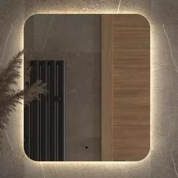 Зеркало Defesto Opti DF 2806R 60х70 с LED-подсветкой, 4500К, инфракрасный выключатель