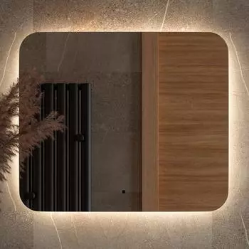 Зеркало Defesto Opti DF 2806RH 70х60 с LED-подсветкой, 4500К, инфракрасный выключатель