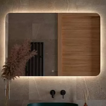 Зеркало Defesto Opti DF 2810SH 120х80 с LED-подсветкой, 4500К, сенсорный выключатель