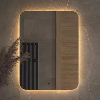 Зеркало Defesto Opti DF 2817R 60х80 с LED-подсветкой, 3000К, инфракрасный выключатель