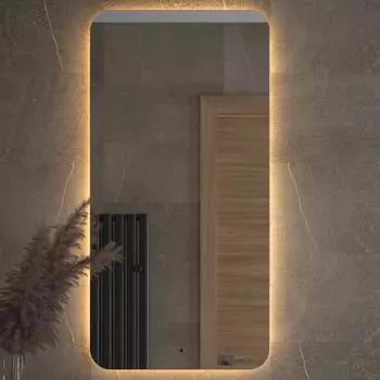 Зеркало Defesto Opti DF 2818R 60х120 с LED-подсветкой, 3000К, инфракрасный выключатель