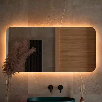 Зеркало Defesto Opti DF 2818RH 120х60 с LED-подсветкой, 3000К, инфракрасный выключатель