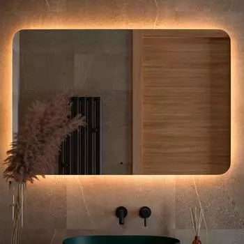 Зеркало Defesto Opti DF 2820RH 120х80 с LED-подсветкой, 3000К, инфракрасный выключатель