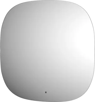 Зеркало Defesto Opti DF 2850R 70x70, с нейтральной подсветкой, инфракрасный выключатель