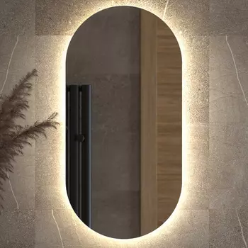 Зеркало Defesto Opti DF 2902 40x80, с нейтральной подсветкой, без выключателя