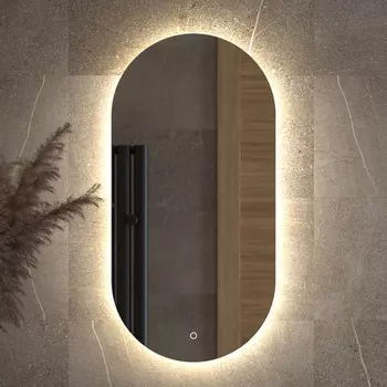 Зеркало Defesto Opti DF 2902S 40x80, с нейтральной подсветкой, сенсорный выключатель