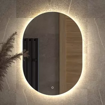 Зеркало Defesto Opti DF 2903S 50x70, с нейтральной подсветкой, сенсорный выключатель