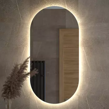 Зеркало Defesto Opti DF 2906 60x120, с нейтральной подсветкой, без выключателя