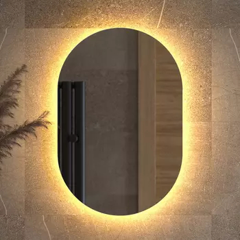 Зеркало Defesto Opti DF 2911 40x60, с теплой подсветкой, без выключателя