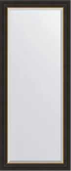 Зеркало Evoform Exclusive BY 3930 64x154 черное дерево с золотом