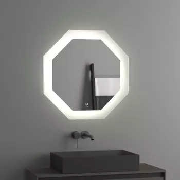 Зеркало Evoform Ledshine BY 2604 70х70 с подсветкой