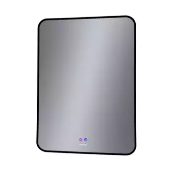 Зеркало Grossman Elegans-норма Black 60 с подсветкой, с антизапотевателем