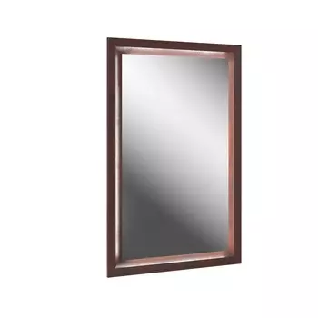 Зеркало Kerama Marazzi Plaza Classic 65 с подсветкой, орех