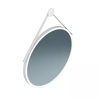 Зеркало Kerama Marazzi Зеркало Cono 70х89 с подсветкой, белый матовый (CO.mi.70\WHT)