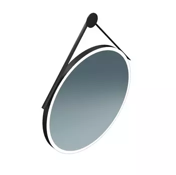 Зеркало Kerama Marazzi Зеркало Cono 70х89 с подсветкой, черный матовый (CO.mi.70\BLK)