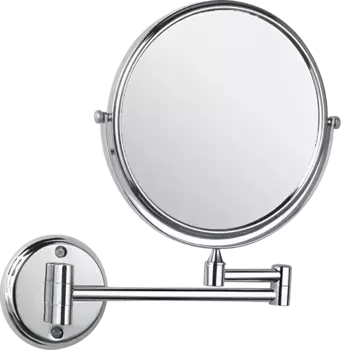 Зеркало косметическое Haiba с увеличением хром