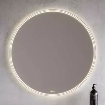 Зеркало круглое Aqwella Moon MOON0206CH 60 с подсветкой, с подогревом