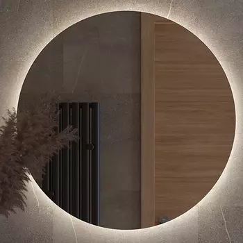Зеркало круглое Defesto Opti DF 2846 90 с LED-подсветкой, 4500К