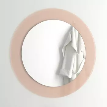 Зеркало круглое Evoform Double BY 0305 80 на стеклянном основании, бронза