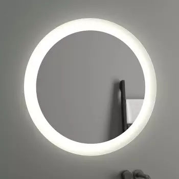 Зеркало круглое Evoform Ledshine BY 2525 80 с подсветкой, без выключателя