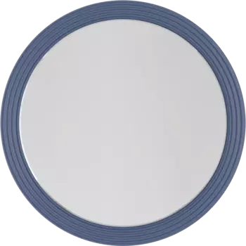 Зеркало круглое La Fenice Terra 65 синее матовое