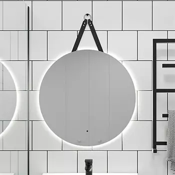 Зеркало круглое Runo Руан 65 с подсветкой