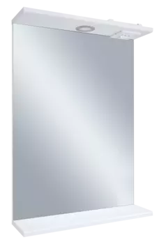 Зеркало Misty Енисей 60 с подсветкой и полкой