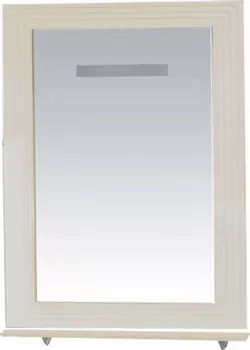 Зеркало Misty Европа 60 бежевое, с подсветкой